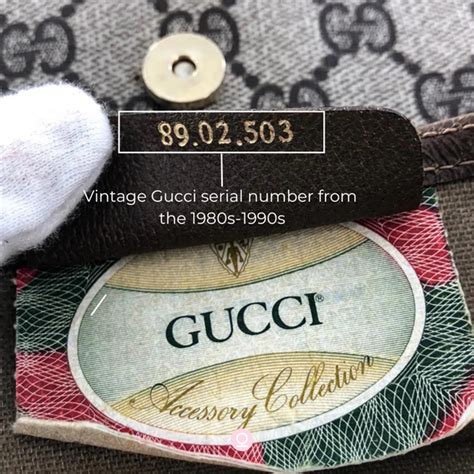 vintage gucci wallet serial number|authentic gucci serial number.